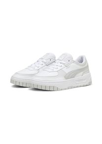 Puma , Sneaker »CALI DREAM LTH WNS« , Puma White-Feather Gray , 42 , 42 , Obermaterial aus Leder mit Overlays aus gewalktem Leder