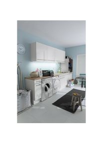 Optifit , Arbeitsplatte »Luzern« 38 mm stark, Tiefe 60 cm, große Auswahl an Breiten , akaziefarben