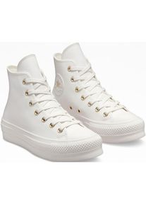 Converse, Damen, Sneaker &raquo;CHUCK TAYLOR ALL STAR LIFT PLATFORM&laquo;, VINTAGE WHITE, 36, VINTAGE WHITE, Cooler Sneaker von Converse mit Schn&uuml;rung