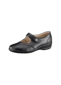 Hallux Soft by Goldkrone , Damen , Ballerina , schwarz , 7 , 7 , Obermaterial: Glattleder, Lederimitat.