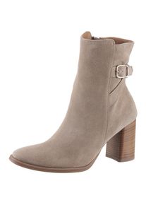 Paul Green , Stiefelette, Abendschuh, Businessstiefelette, Festtagsschuh, Innenreißverschluss , beige , 40 , 40 , Stiefelette mit modischer...