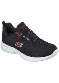 Skechers , Slip-On Sneaker »DYNAMIGHT« Slipper, Freizeitschuh, Trainingschuh mit Memory Foam-Innensohle , schwarz-rot , 42 , 42 , Mit dezenten...