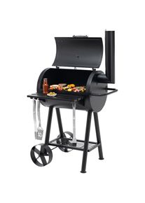 Tepro , Holzkohlegrill »Berkeley«, BxTxH: 86x79x150 cm , schwarz