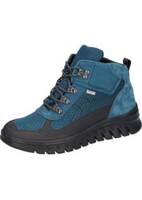 Waldläufer Waldläufer , Trekkingschuh »H-BIGGI«, Outdoorboots, Winterstiefelette in Bequemweite G (=weit), TEX , türkis-schwarz , 6 (39) , 6 (39) ,...