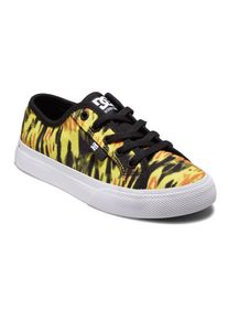 DC Shoes , Jungen,Jugendliche , Sneaker »Manual« , Black/Red/Yellow , 6(37) , 6(37) , Obermaterial aus Canvas