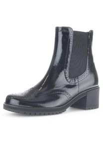 Gabor , Chelseaboots, Blockabsatz, Businessschuh, Stiefelette mit Best Fitting-Ausstattung , schwarz , 43 , 43 , Chelseaboots mit trendiger...