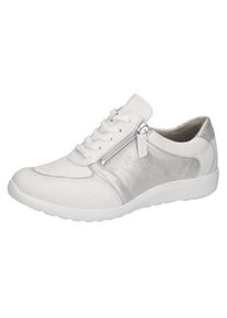Waldläufer Waldläufer , Schnürschuh »M-IRA«, Sneaker, Halbschuh, Komfortschuh in Extraweite M (=extraweit) , weiß-silberfarben , 5 (38) , 5 (38) , Mit...