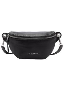 Liebeskind Berlin, Damen, Bauchtasche &raquo;TAVIA NATURAL SHEEP Tavia&laquo; Zertifiziert nach Leather Working Group, schwarz, schwarz, Aus Leder