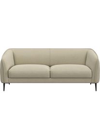 FLEXLUX, 2, 5-Sitzer &raquo;Belle Designsofa, Couch, bequem durch Kaltschaum im Sitz&laquo; Skandinavisches Design, In hochwertiger Verarbeitung, Sandy Beige, 100