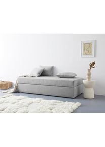 Maintal, Polsterliege &raquo;Diana&laquo;, grau, Liegeh&ouml;he 55 cm, grau