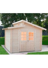 Wolff , Gartenhaus »Bornholm 40-B Typ 2« , naturbelassen