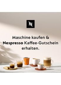 Nespresso , Kapselmaschine »Vertuo Next ENV 120.GY von DeLonghi, Dark Grey« , grau