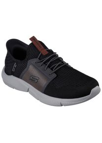 Skechers , Slip-On Sneaker »INGRAM-BRACKETT«, Slipper, Trainingsschuh, Freizeitschuh in veganer Verarbeitung , schwarz-grau , 46 , 46 , Mit...
