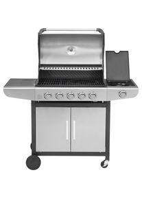 Justus , Gasgrill »Ares Pro« , edelstahlfarben/schwarz