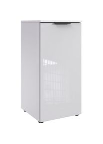 wimex, Kommode &raquo;Level36 black C by fresh to go&laquo; mit Glaselementen auf der Front, soft-close Funktion, 41cm breit, Wei&szlig;/ Glas wei&szlig;, Spanplatte, B/H/T: 