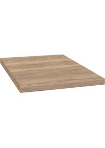 Optifit , Arbeitsplatte »Luzern« 38 mm stark, Tiefe 60 cm, große Auswahl an Breiten , wildeichefarben