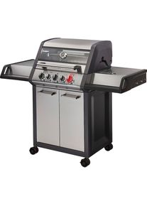 Enders , Gasgrill »Monroe Pro 3 SIK Turbo«, BxTxH: 144x58x119 cm , edelstahlfarben