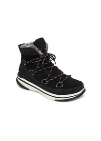 Roxy , Stiefel »Decland« , schwarz , 5,5(35) , 5,5(35) , Obermaterial: wasserdichtes Nubukleder- und...