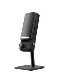 NZXT, Mikrofon &raquo;Capsule Elite&laquo;, schwarz, Aluminium, Kunststoff, Metall, RGB-Beleuchtung: Personalisieren Sie die r&uuml;ckseitige RGB-Beleuchtungszone &uuml;ber