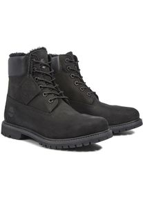 Timberland , Schnürboots »6in Premium Shearling«, Winterstiefel, Schnürstiefel, Winterschuhe, wasserdicht, gefüttert , schwarz , 39 , 39 ,...
