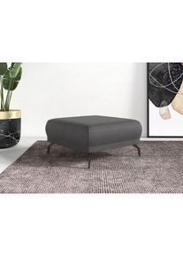 Inosign, Hocker &raquo;Coco&laquo; Cord-Bezug in 2 Ausf&uuml;hrungen, F&uuml;&szlig;en 15 cm hoch, grau, 100% Polyester, B/H/T: 89 cm x 43 cm x 89 cm, grau