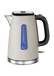 Russell Hobbs , Wasserkocher »Luna Stone 26960-70«, 1,7 l, 2400 W , edelstahlfarben/beige/schwarz