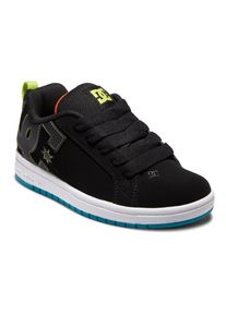 DC Shoes , Jugendliche , Sneaker »Court Graffik« , Black/Green/Yellow , 7(39) , 7(39) , Nubukleder- und/oder Lederobermaterial
