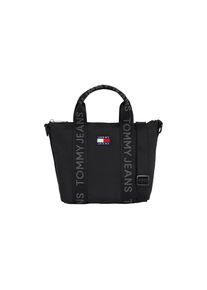 Tommy Jeans , Tragetasche »TJW ESS DAILY MINI TOTE«, Damen Henkeltaschuhe, Umhängetasche, Schultertasche mit Logoflagge , schwarz