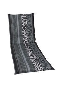 GO-DE , Liegenauflage &raquo;Liegenauflage&laquo; , grau , Bezug: 65% Polyester, 35% Baumwolle