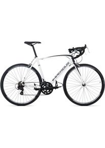 KS-Cycling KS Cycling , Rennrad »Imperious«, 14 Gang, Shimano, Tourney Schaltwerk, Kettenschaltung, für Herren, Kettenschaltung , weiß + weiß