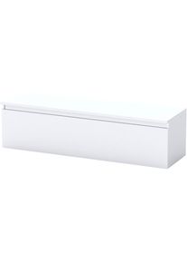 Inosign, Lowboard &raquo;Infinity Breite 138 cm, TV-Schrank mit 1 Schubkasten&laquo; (2 Innenf&auml;cher), TV-Board stehend, verschiedene Farben, Weiss Hochglanz Lack,