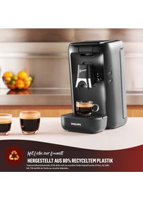 Philips Senseo , Kaffeepadmaschine »Maestro CSA260/65« , tiefschwarz, matt