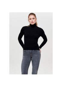Only , Rollkragenpullover »ONLKAROL L/S ROLLNECK PULLOVER KNT NOOS« , Black , M , M , Pullover von Only