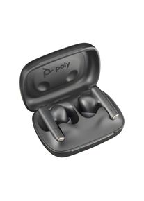 Poly , Wireless-Headset »BT Headset Voyager Free 60 USB-C/A«, Bluetooth, Active Noise Cancelling (ANC), Active Noise Canceling , Schwarz ,...