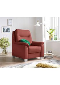 Sit & More sit&more , Sessel »Boccaccio«, inklusive Federkern und Kopfteilverstellung , terra