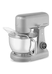 Medion , Küchenmaschine »MD 12600, 8 Geschwindigkeitsstufen, Impulsfunktion, DC-Motor, 4,6 L«, Mit umfangreichem Zubehör-Set, Fleischwolf-Aufsatz,...