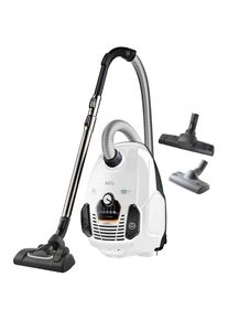 AEG , Bodenstaubsauger »VX7-2-IW-S Neue technische Version«, 650 W, mit Beutel, 360° Motion Technology , weiß