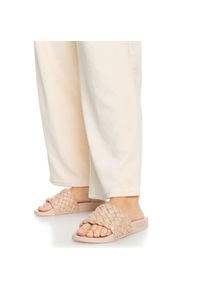 Roxy , Sandale »Slippy Puff« , Tan , 7(37) , 7(37) , Material: Obermaterial aus Synthetik