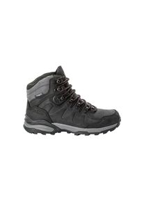 Jack Wolfskin, Damen, Trekkingschuh &raquo;REFUGIO PRIME TEXAPORE MID W&laquo;, phantom, UK5-EU38, phantom, Wetterfester Wanderschuh mit griffiger Gummisohle