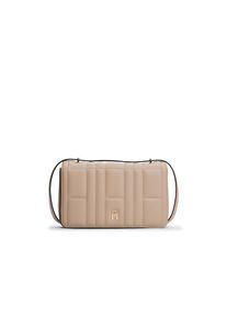 Tommy Hilfiger , Umhängetasche »TH FEMININE CONV CROSSOVER«, Damen-Schultertasche, Clutch, Minibag mit modischer Steppung , taupe