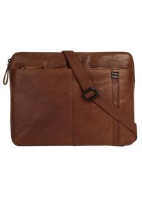 SPIKES & SPARROW Spikes & Sparrow , Dokumententasche »LAPTOP SLEEVE«, echt Leder , cognac
