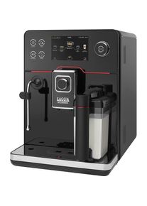 Gaggia , Kaffeevollautomat »Accademia«, hochwertige schwarze Glasfront , schwarz