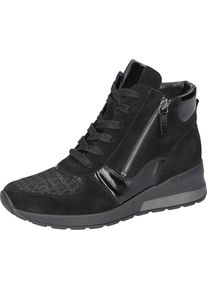 Waldläufer Waldläufer , Schnürboots »H-CLARA-Soft«, Komfort-Stiefelette, Orthotritt, in Bequemweite H (=sehr weit) , schwarz , 9 (43) , 9 (43) , Schnürboots...