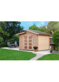 Wolff , Gartenhaus »Bornholm 40-B Typ 5« , naturbelassen