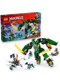 Lego , Konstruktionsspielsteine »Lloyds Jet-Mech (71845), Lego Ninjago«, (1112 St.), Made in Europe , bunt