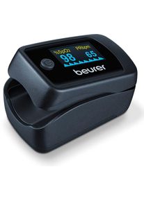 Beurer , Pulsoximeter »PO 45« , schwarz , Farbdisplay mit 7 Anzeigeformaten