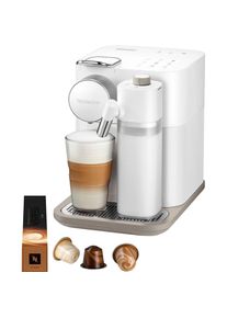 Nespresso , Kapselmaschine »EN640.B von DeLonghi, schwarz«, inkl. Willkommenspaket mit 7 Kapseln , weiß