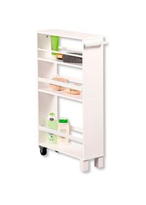 Kesper , K&uuml;chenwagen &raquo;Nischenwagen, wei&szlig;, FSC&laquo;, wei&szlig;, Spanplatte, B/H/T: 50 cm x 79 cm x 15 cm, wei&szlig;