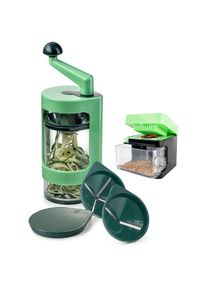 Genius , Zerkleinerer »Nicer Dicer Spicy inkl. Super Julietti, Set 10-tlg.«, perfekt zum frischen Würzen, Verfeinern und Garnieren von Gerichten ,...