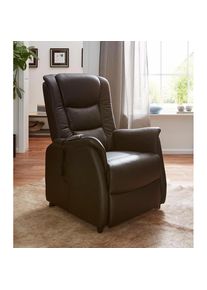 Duo Collection , TV-Sessel »Ponza mit elektrischer Aufstehhilfe«, Relaxfunktion und Taschenfederkern mit Stahlwellenunterfederung , schokolade